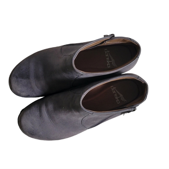 DANSKO Fifi Ankle Bootie Leather Side Zip 36 - Picture 2 of 10